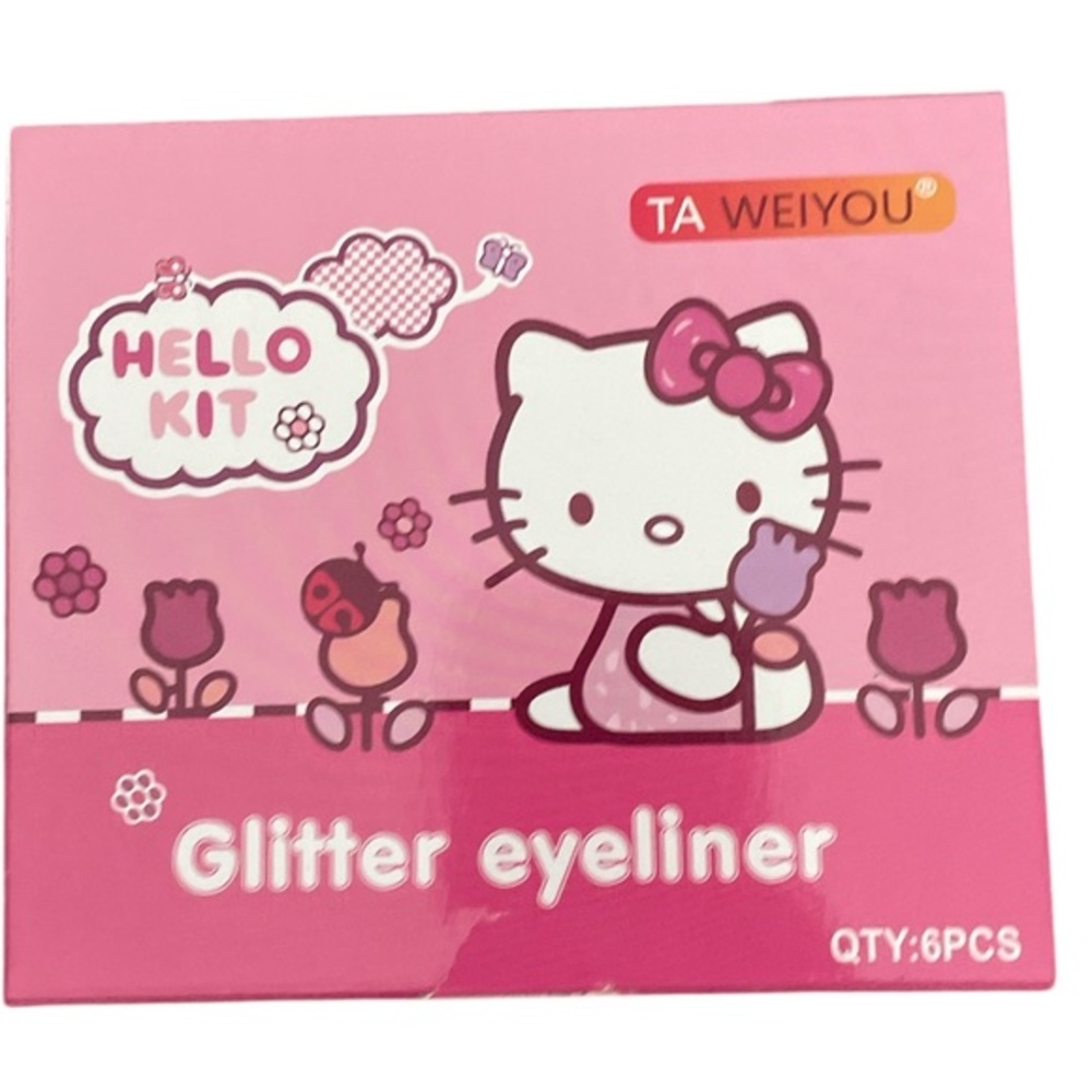 Hello Kitty Glitter Eyeliner Set